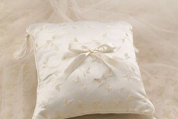 Coussin alliances ivory