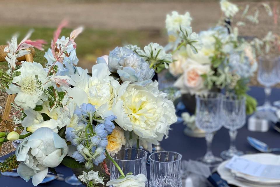 Décoration table d’honneur