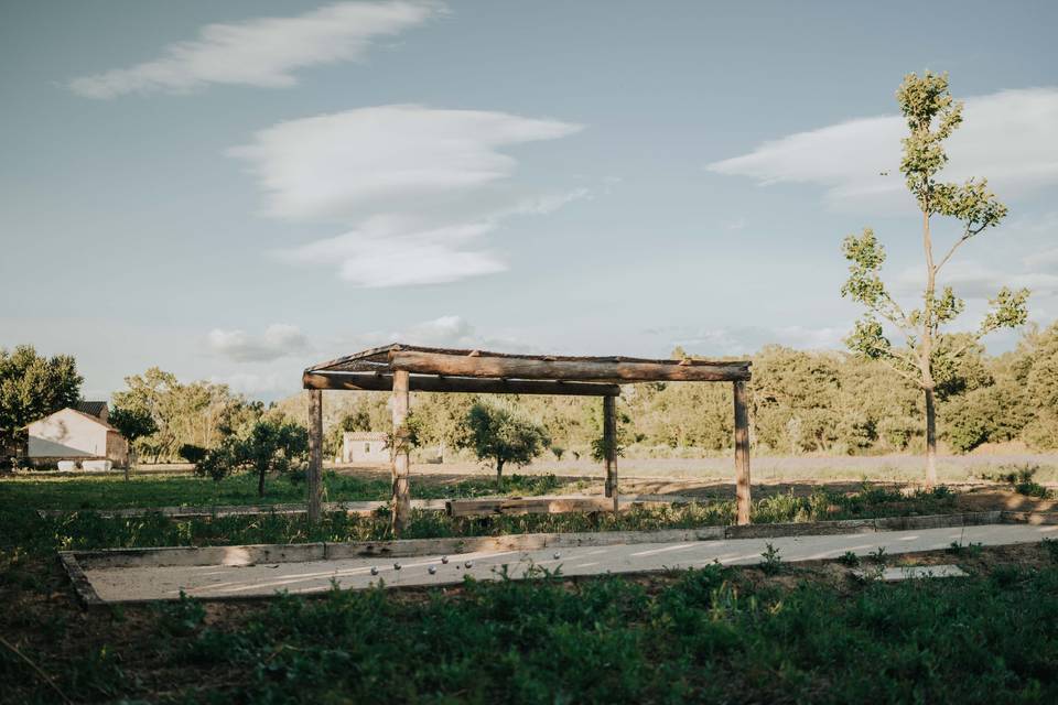 Terrain de pétanque