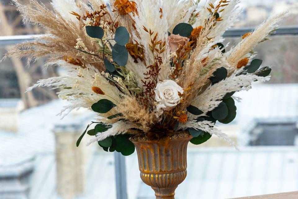 Bouquet Sur Table