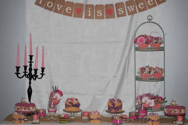 Décoration pour candy bar