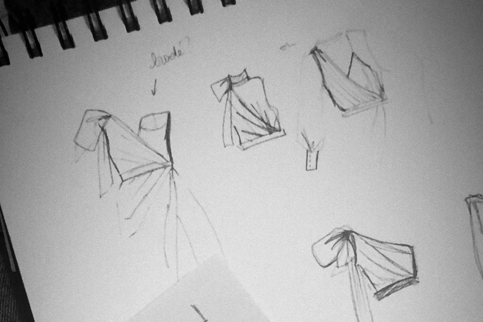 Propositions de hauts de robe