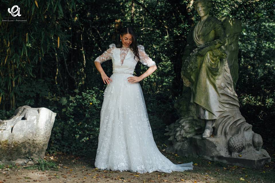 Robe de mariée en dentelle