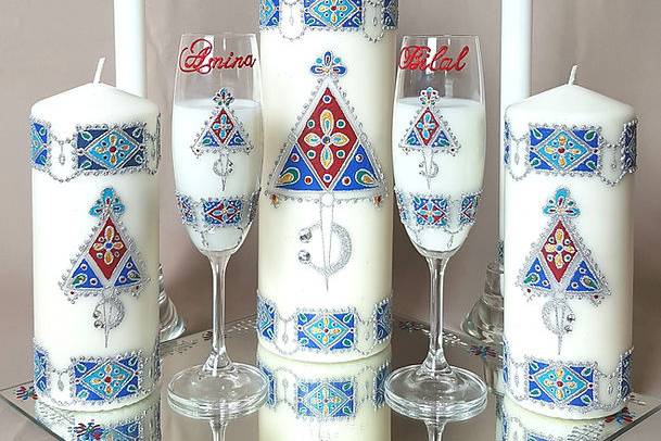 Ensemble Bougies kabyle