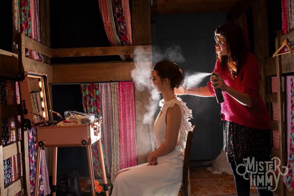 Coiffage mariée