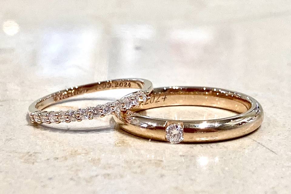 Diamants Or Rose