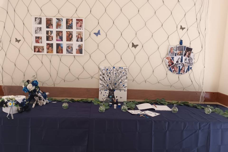 Bleu / Argent