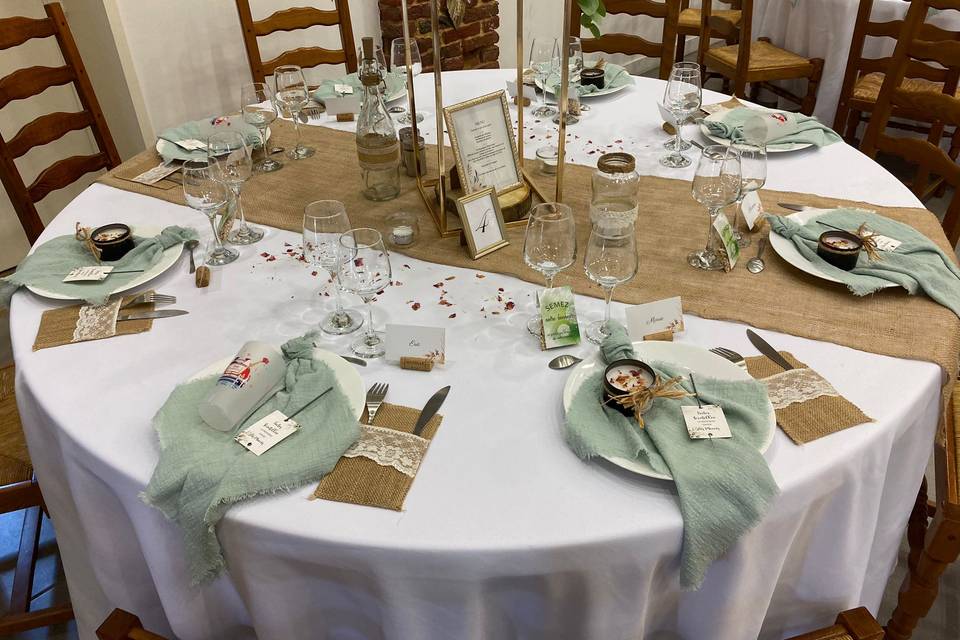 Décoration de la table