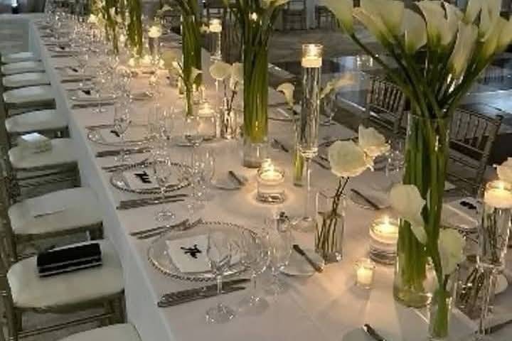 Table blanche
