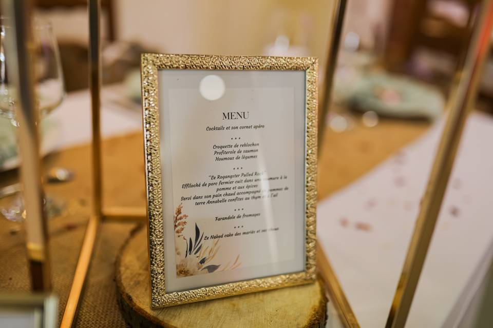 Menu.