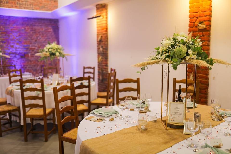 Disposition des tables