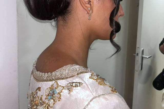 Chignon sophistiqué