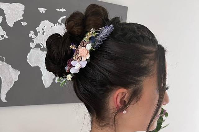 Chignon haut