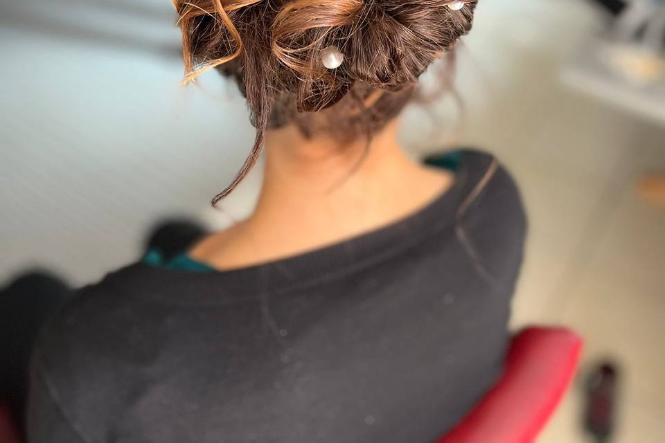 Chignon lâché