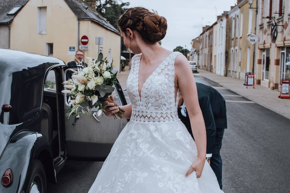 Arrivée de la mariée