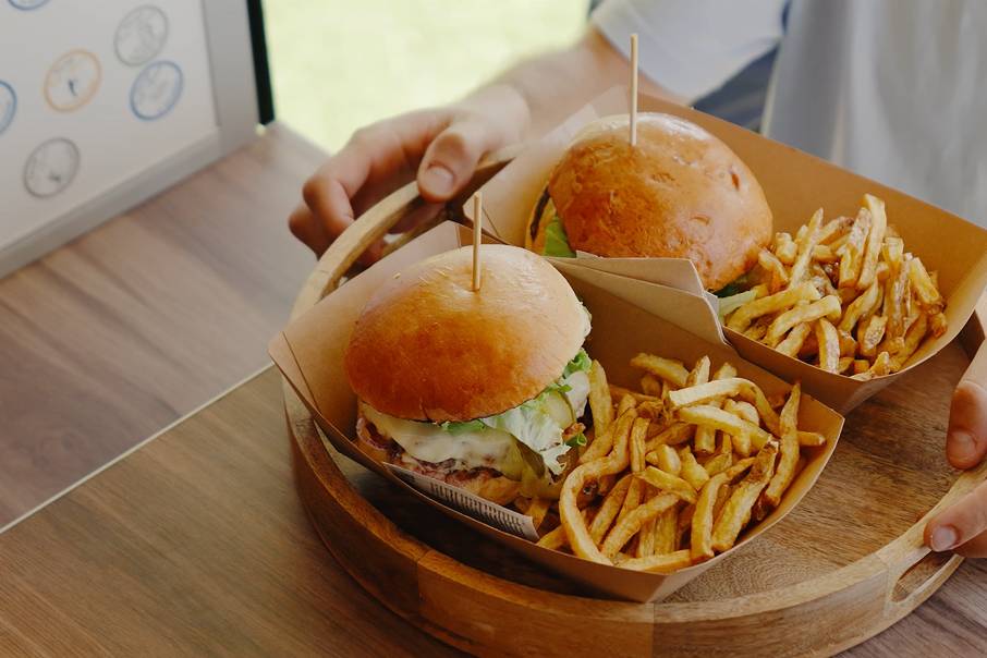 Burger frites