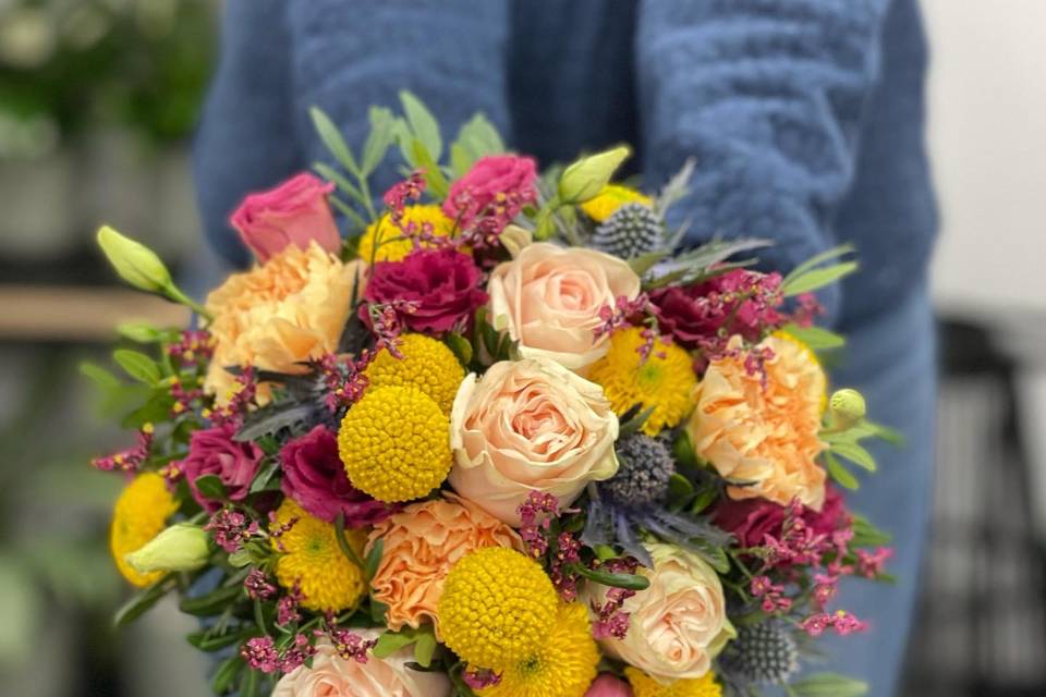 Bouquet de mariée d'automne