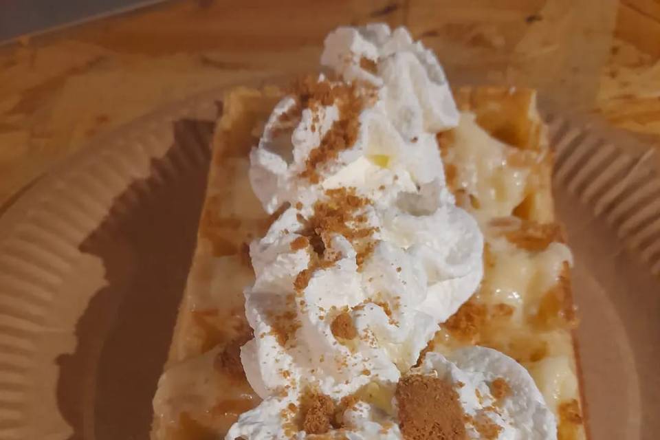 Gaufre gourmandise spéculoos