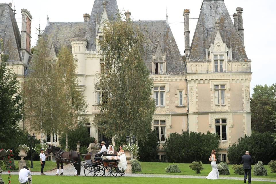 Mariage dans un château