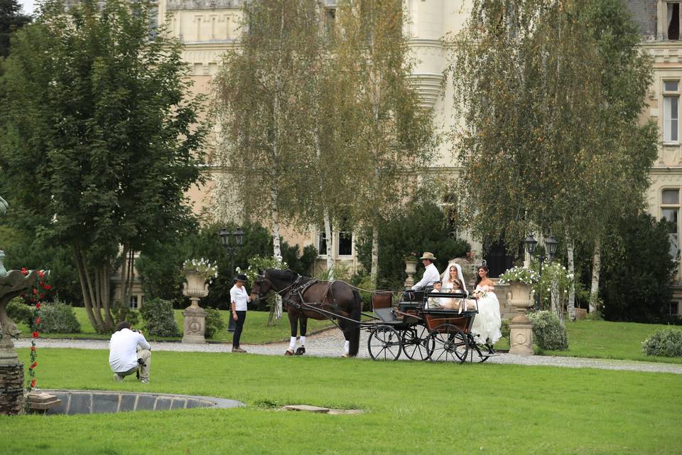 Mariage dans un château