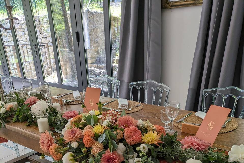 Table d'honneur