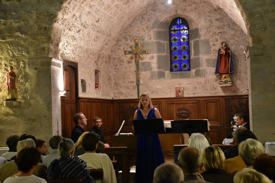 Concert dans une église 2018