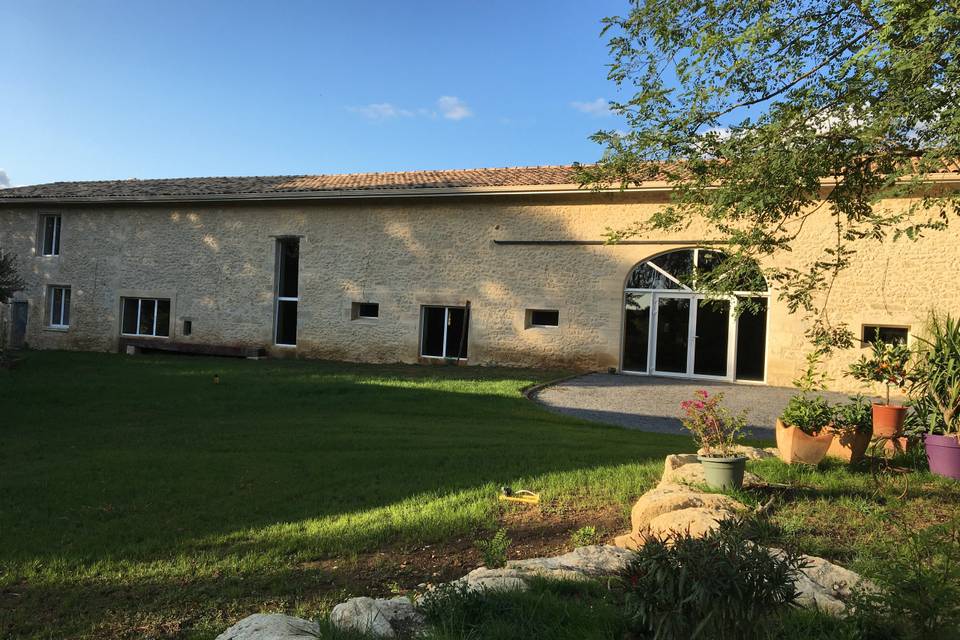 Extérieur salle vue principale