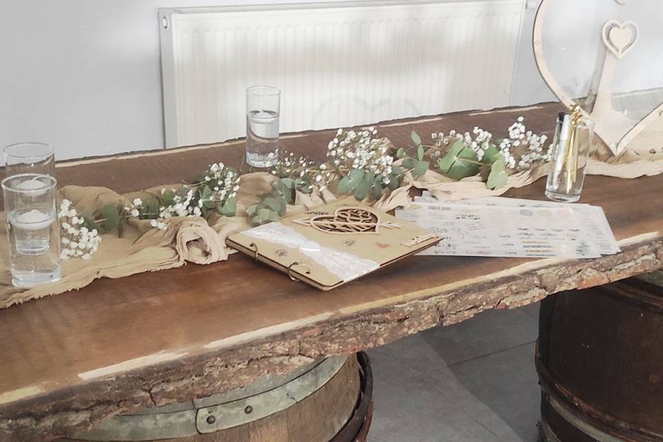 Table cadeaux