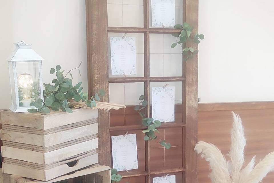 Plan de table sur-mesure