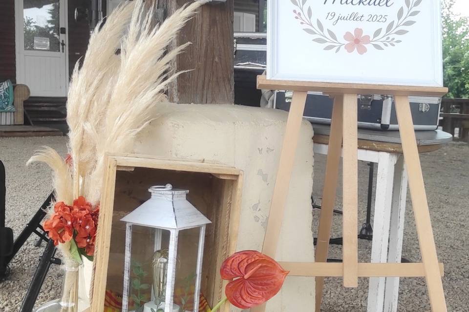 Panneau de bienvenue