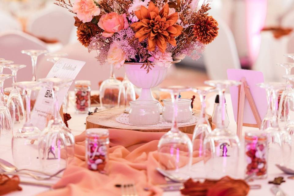 Compositions florales sur-mesu