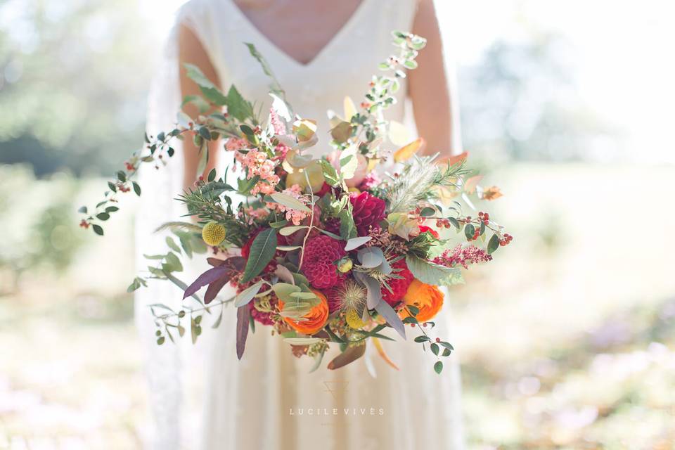 Le bouquet de la mariée