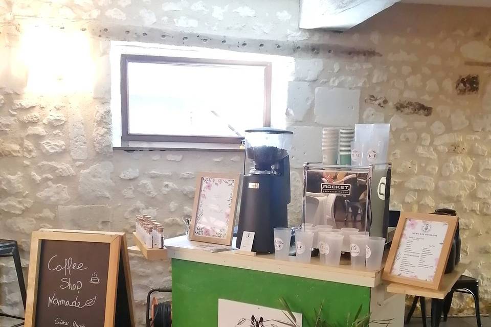 Coffee cart