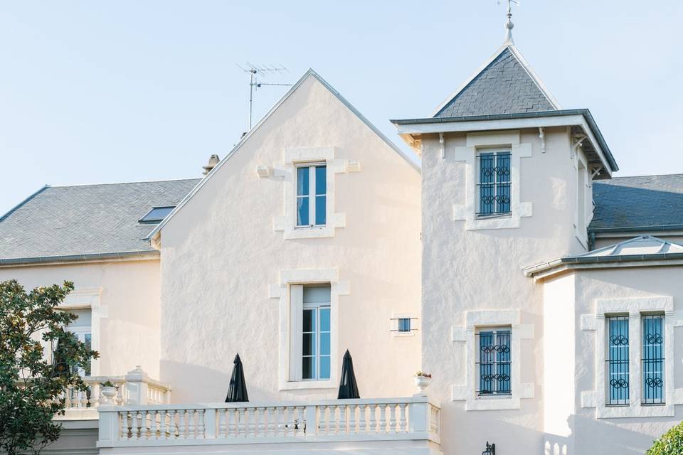 Devanture du Château de jour