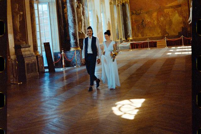 Mariage sur pellicule