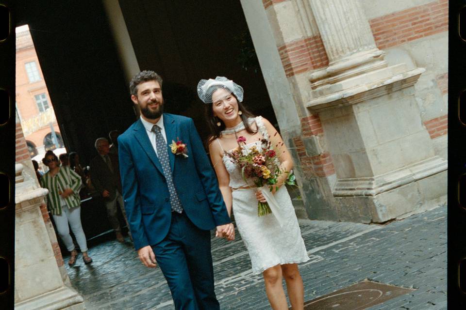 Mariage sur pellicule