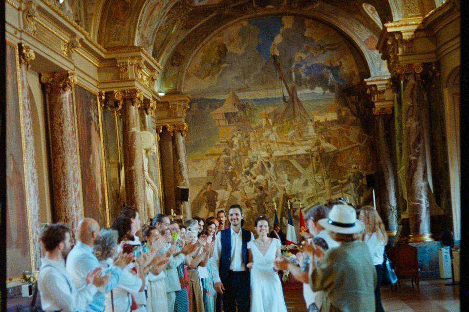 Mariage sur pellicule