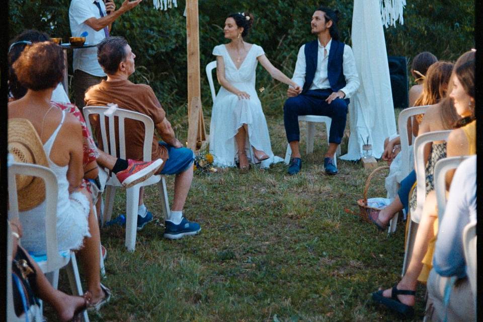 Mariage sur pellicule