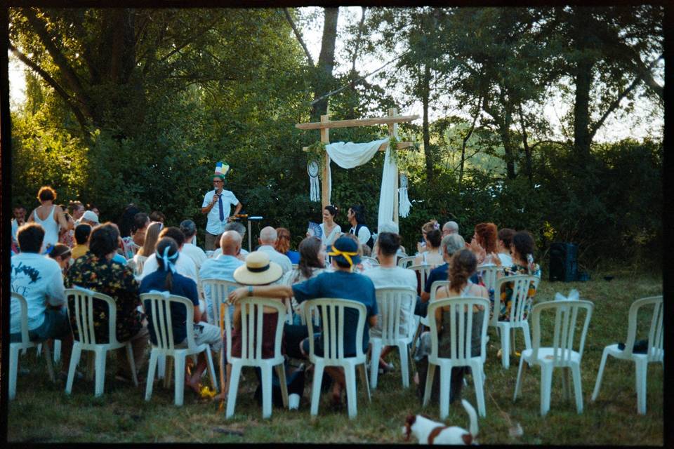 Mariage sur pellicule