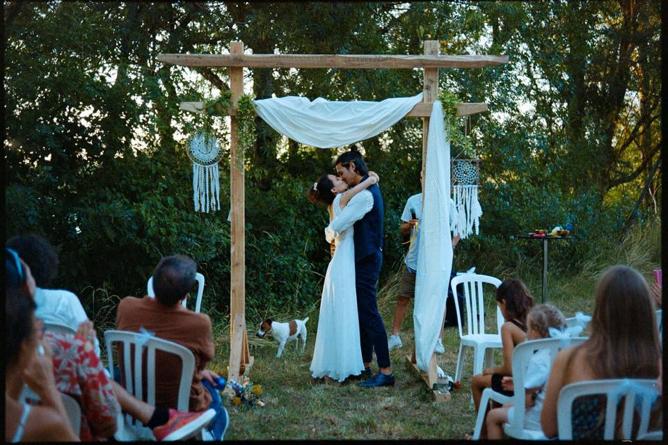 Mariage sur pellicule