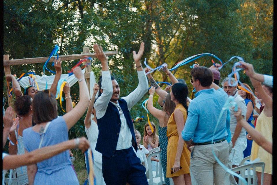 Mariage sur pellicule