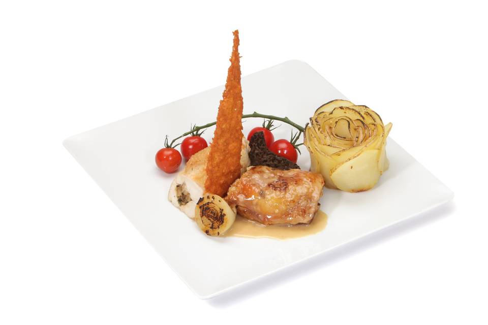 Magrets de caille au Foie-gras