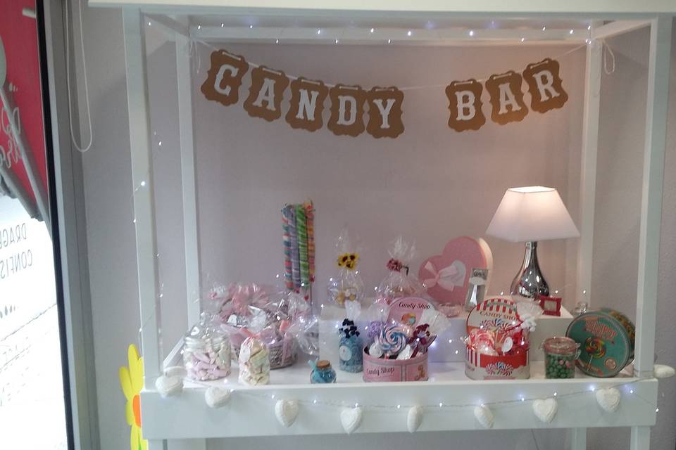 Présentation candy bar