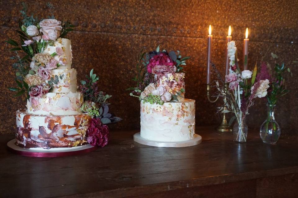 Les wedding cakes