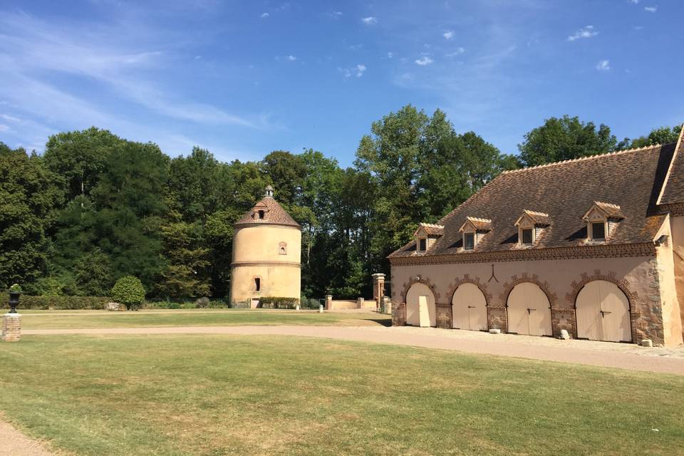 Parc côté dépendances