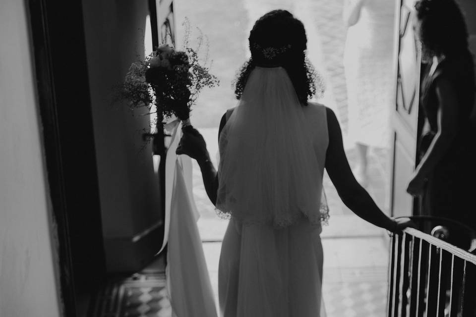 Découverte de la mariée