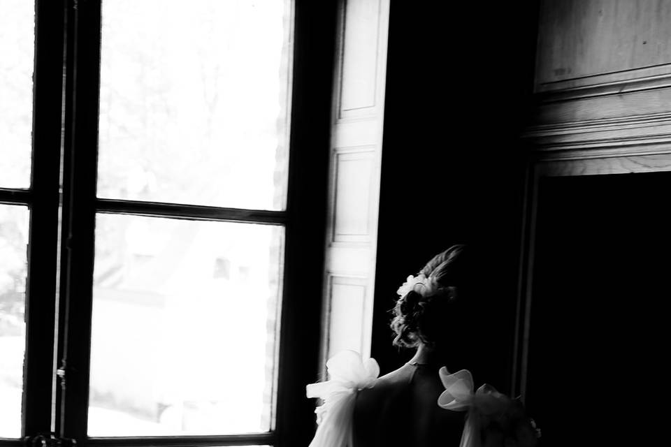 Mariée dans les salons