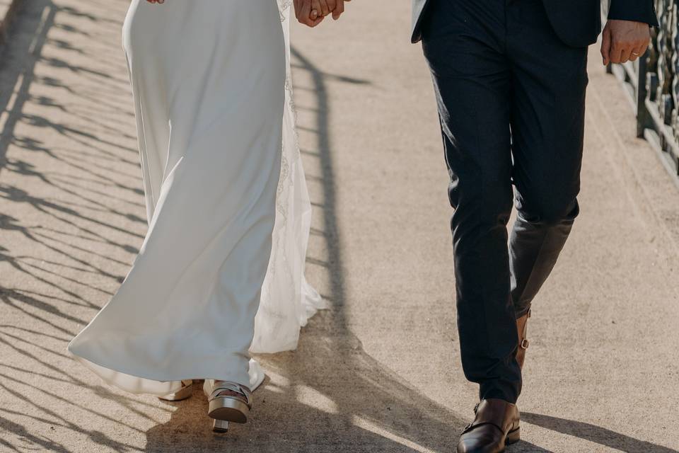 Amoureux sur le Pont