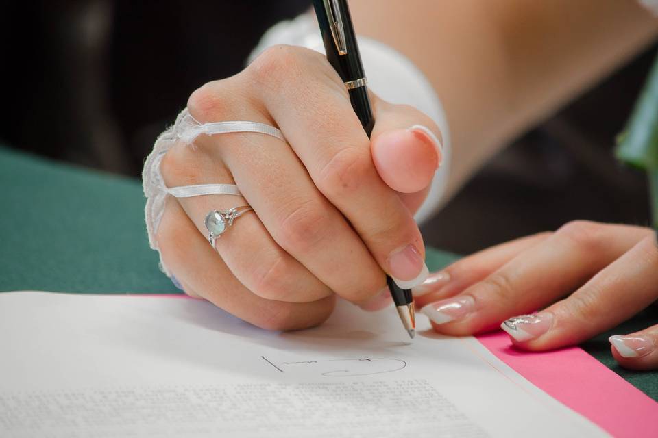 Main Mariée Signature