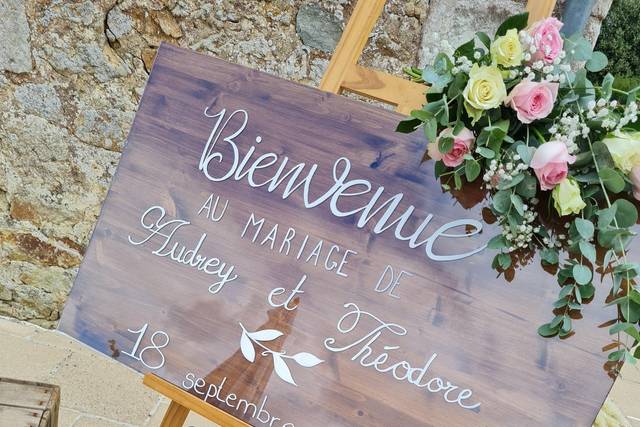Panneau de Bienvenue